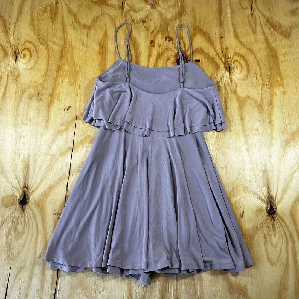 Kimchi Blue Tiered and Tied Ruffle Babydoll Romper